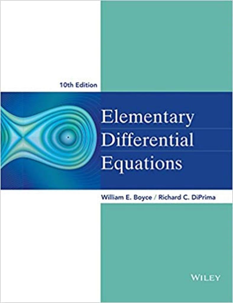 elementary differential equations 10th (william e. Boyce)