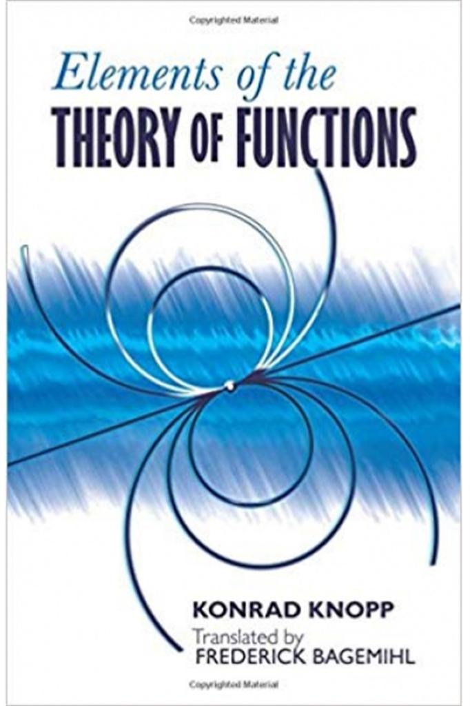 elements of the theory of functions (konrad knopp)
