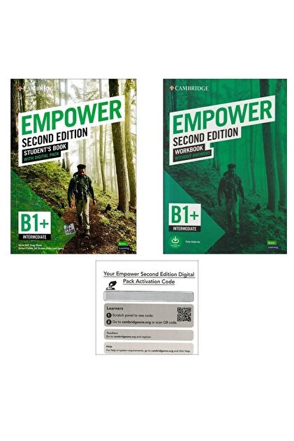 Empower (2nd) B1+ Intermediate Student's Book With Digital Pack + Workbook with Audios