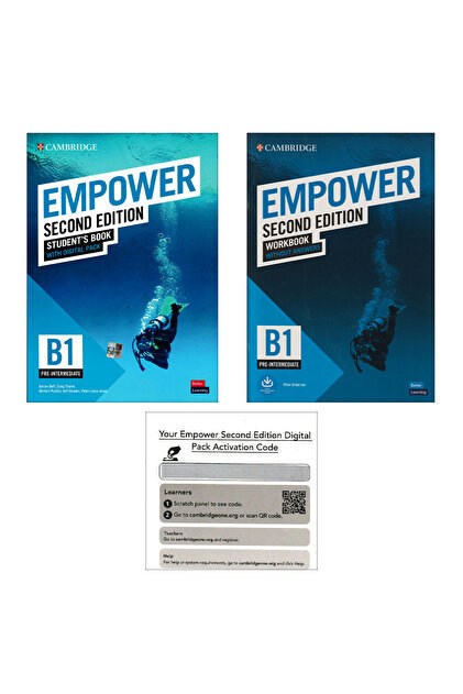 Empower (2nd) B1 Pre-Intermediate Student's Book With Digital Pack + Workbook with Audios