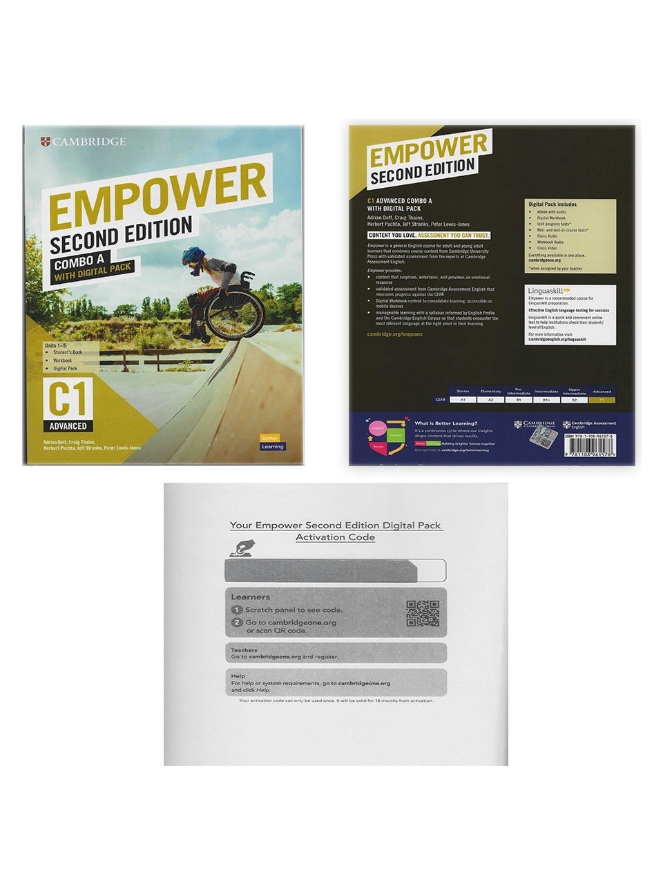 Empower (2nd) C1 Advanced Student's Book With Digital Pack + Workbook with Audios