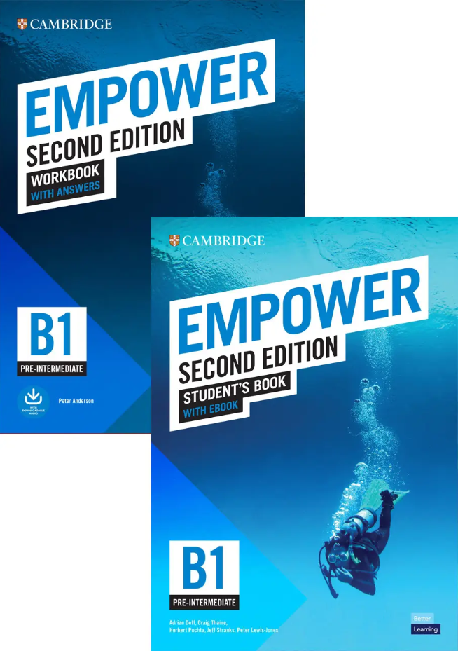 Empower B1 (2nd Ed.) Pre-intermediate Student's Book + Workbook + Downloadable CD (Online KOD YOKTUR)