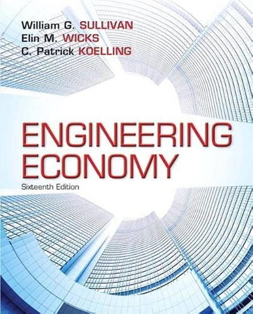 engineering economy 16th (william g. sullivan)