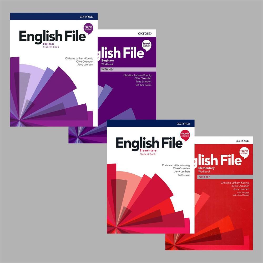 English File 4th Edition Beginner + Elementary Student's Book With Online Practice + Workbook (Access Code VARDIR) ( 2 li SET)