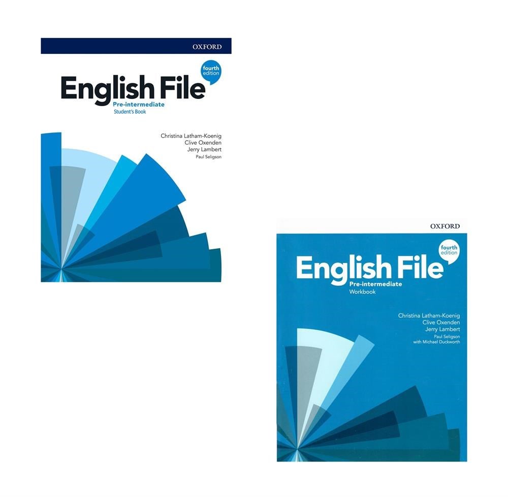English File 4th Edition Pre-intermediate Student's Book With Online Practice + Workbook  (Access Code VARDIR)