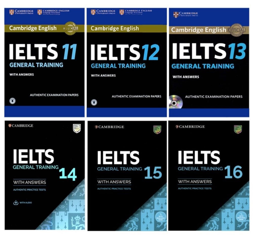 English IELTS 11-12-13-14-15-16 GENERAL TRAINING with Answer