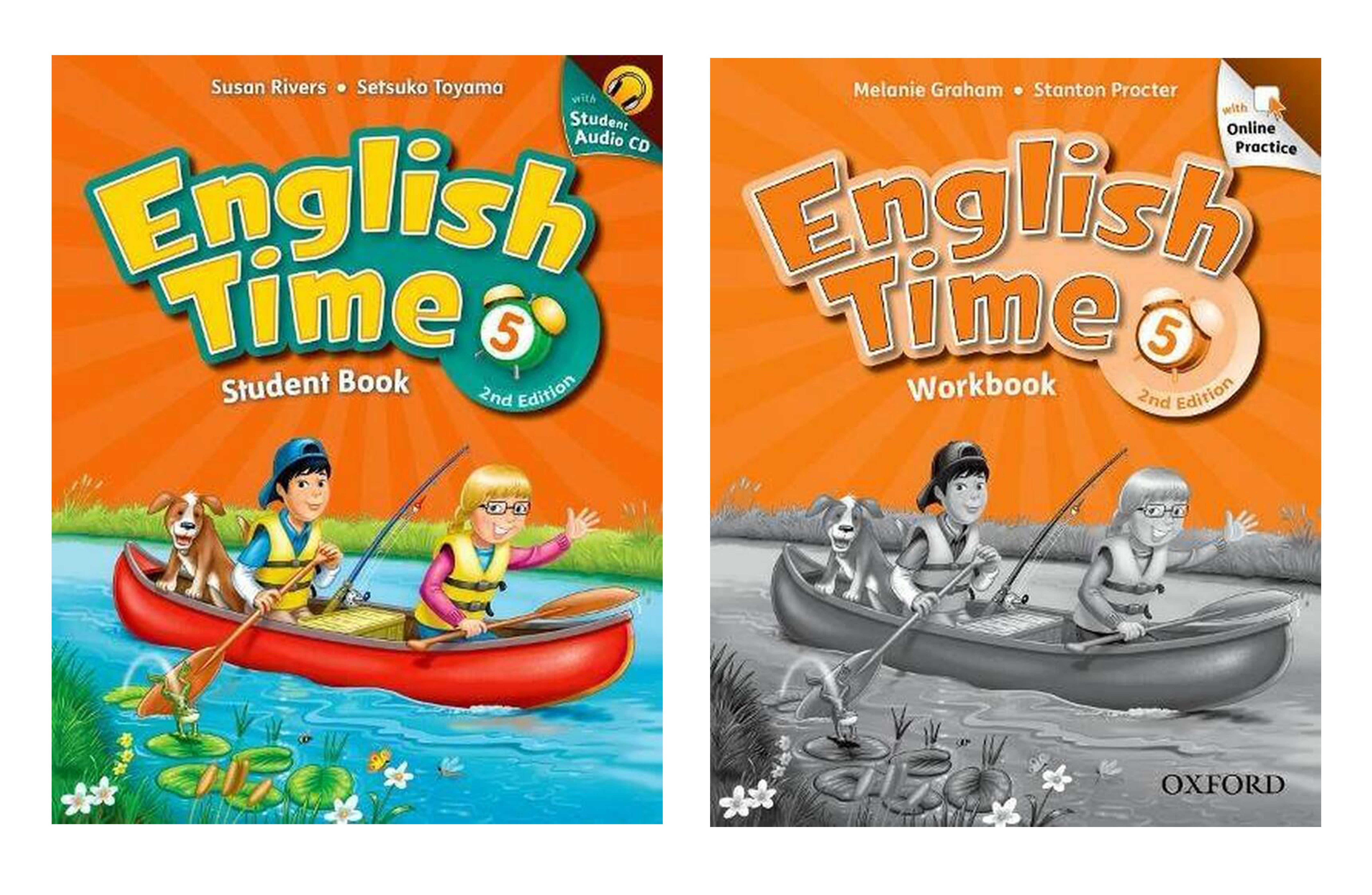 English Time 5 (2nd Ed.) Student Book + Workbook + CD