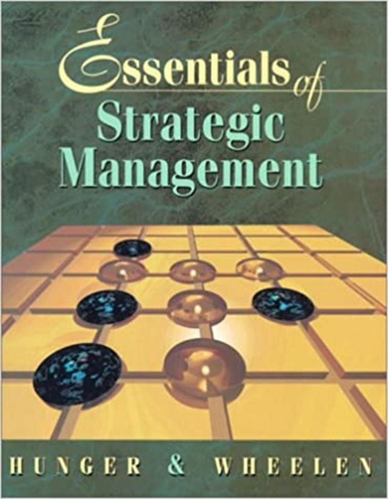 essentials of strategic management (hunger wheelen)