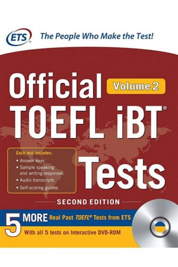 ETS official TOEFL iBT tests with audio volume 2 (2nd ed.)
