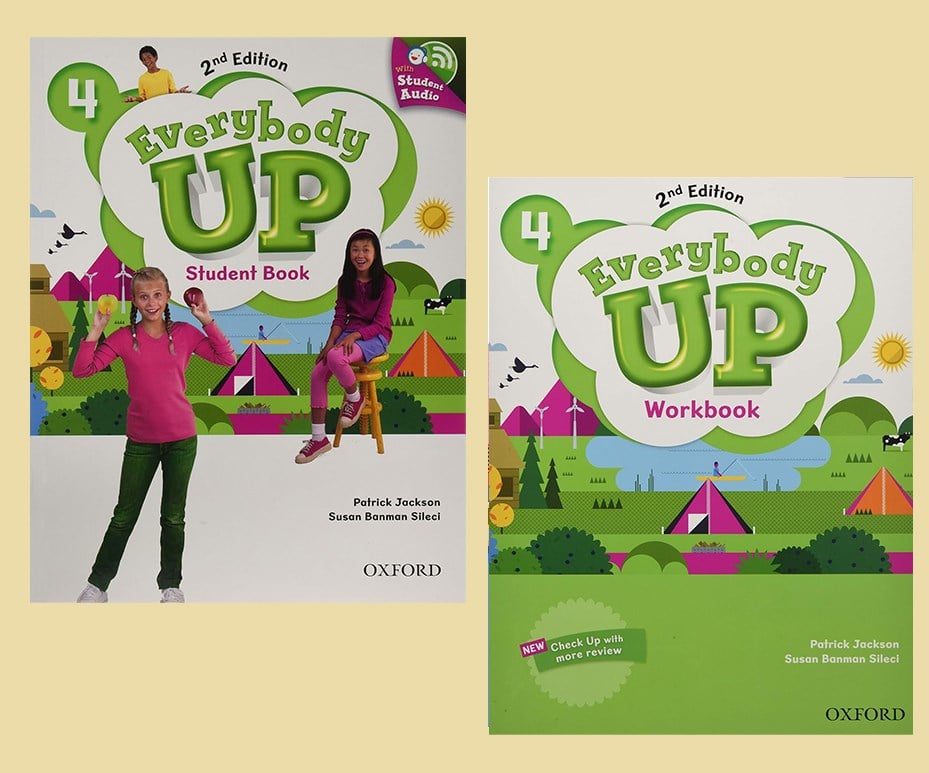 Everybody Up: Level 4 (2nd Ed.) Student Book + Workbook with Downloadable Audios-Videos (Online KOD yoktur)