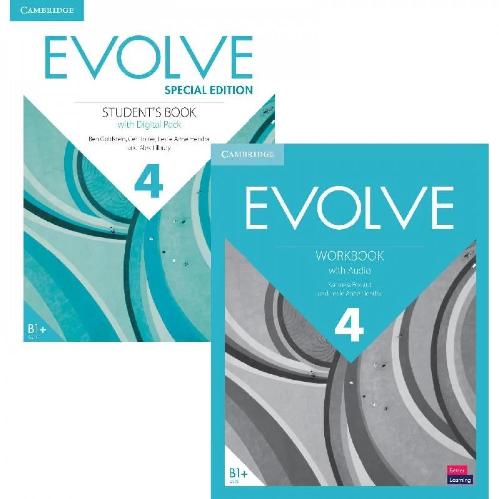 Evolve 4 Student's Book and Workbook ( Downloadable CD li versiyon – Online KOD YOKTUR )