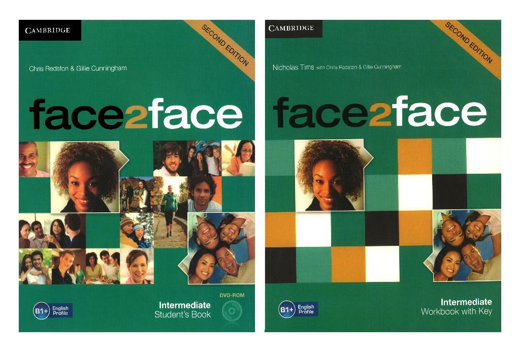 face2face intermediate Student's Book and Workbook + DVD 2nd Ed.