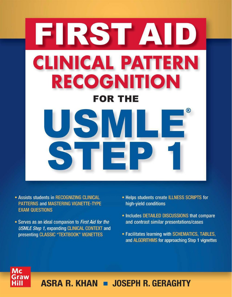 First Aid® Clinical Pattern Recognition for the USMLE® Step 1 - Asra R. Khan, Joseph R. Geraghty