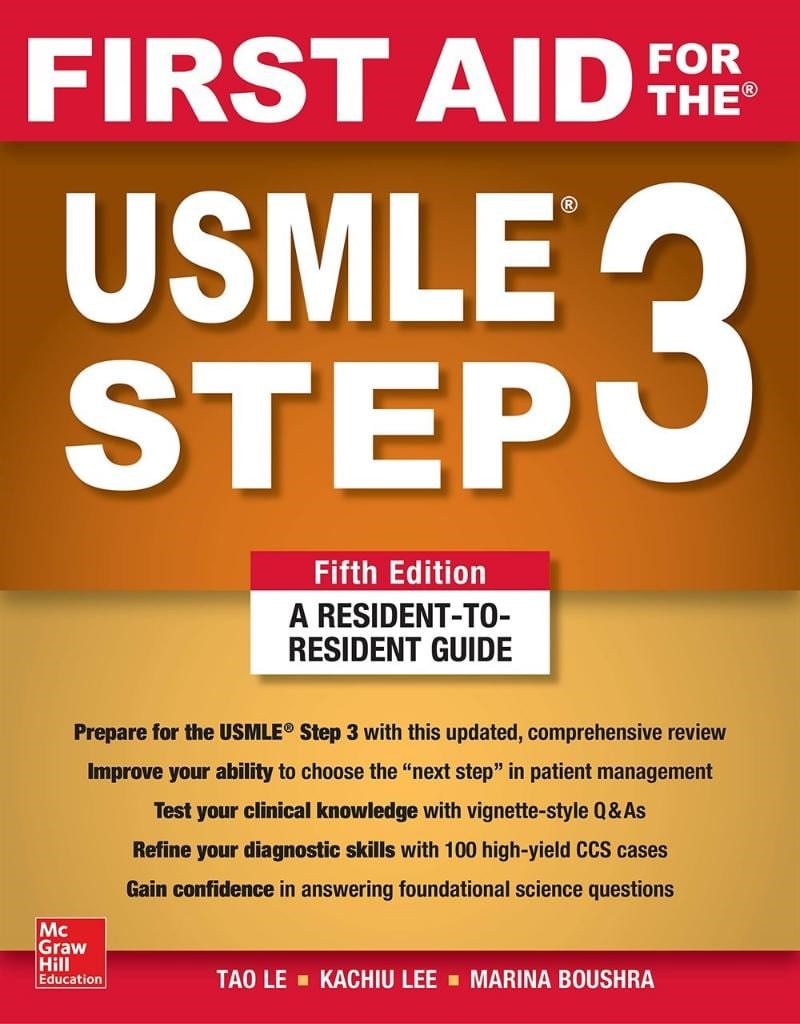 First Aid for the USMLE Step 3  ( Tao Lee )  5th Ed.