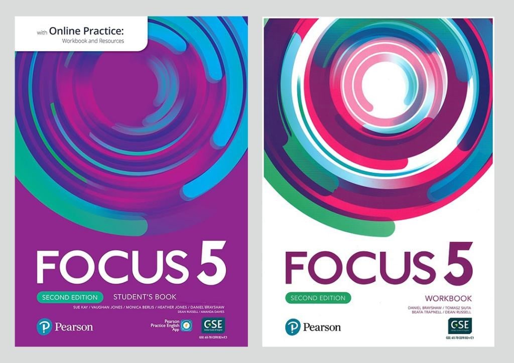 Focus 5 Student's Book + Workbook 2nd Edition ( Downloadable CD li versiyon – Online KOD YOKTUR )