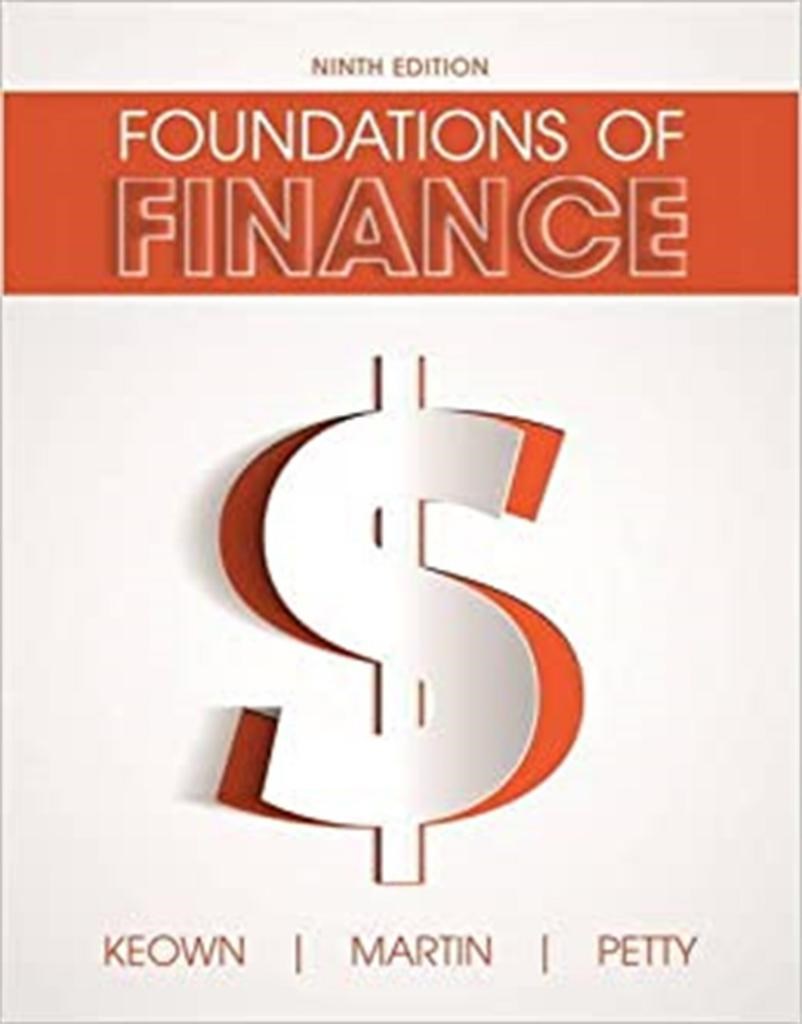 foundations of finance 9th (keown, martin, petty)