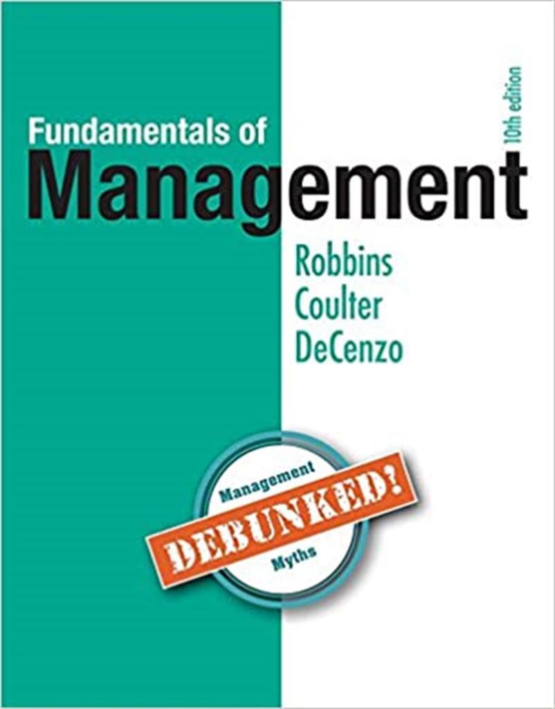fundamentals of management essential 10th (robbins)