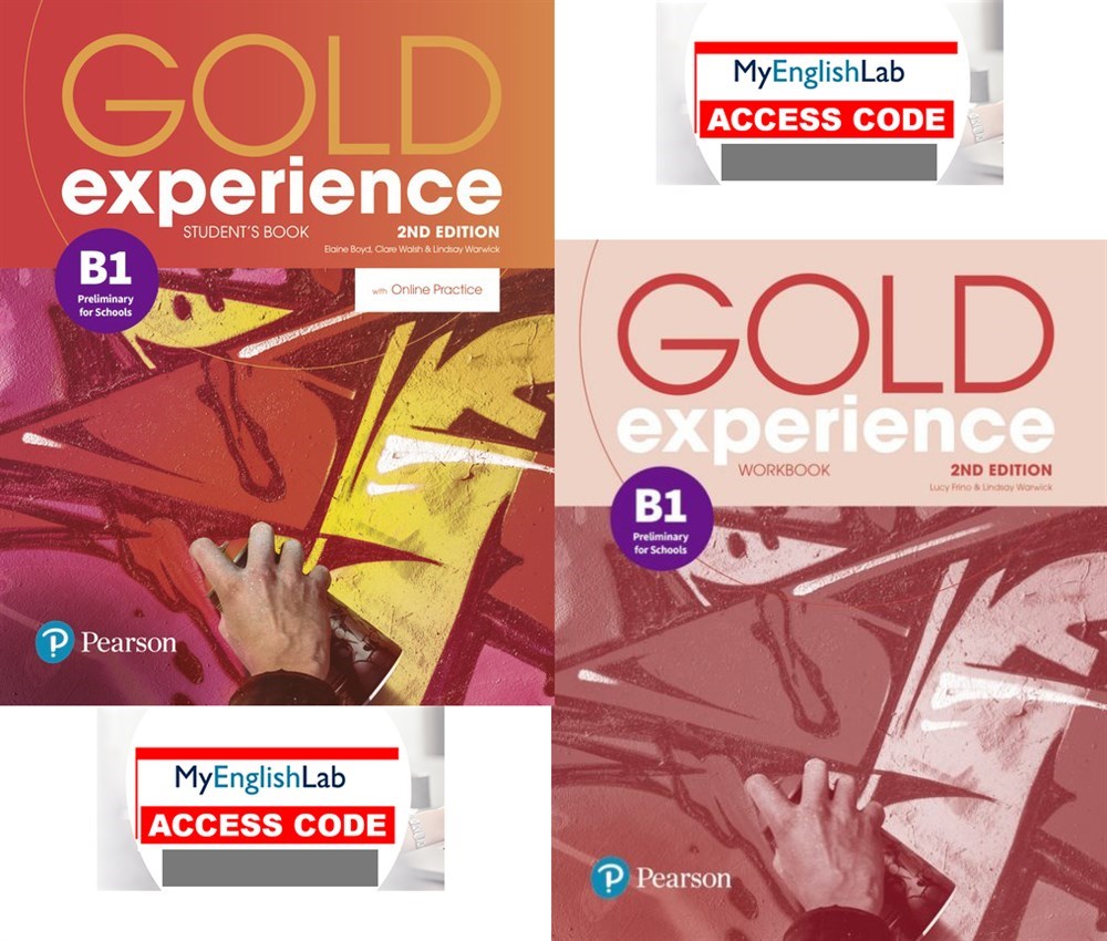 Gold Experience B1 Students' Book + Workbook with Myenglishlab  (Online Access Code lu)