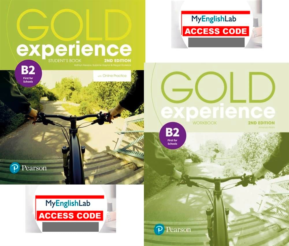 Gold Experience B2 Students' Book + Workbook with Myenglishlab  (Online Access Code lu)