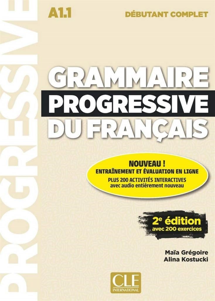 Grammaire progressive du français A1.1 - Livre + Downloadable CD