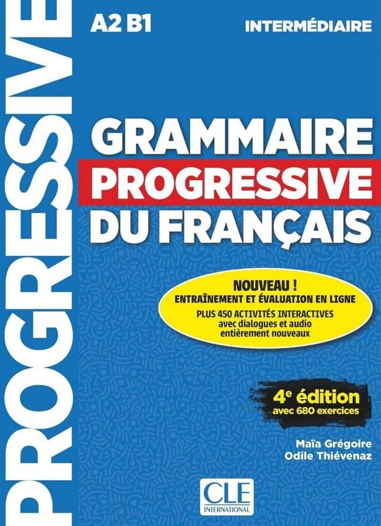 Grammaire progressive du français A2B1 - Livre + Corriges + Downloadable CD
