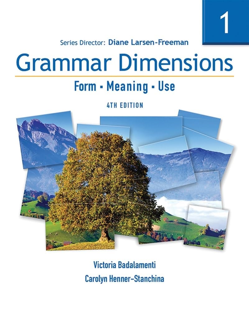 Grammar Dimensions 1: Form, Meaning, Use (4th ed.) + Workbook + Audios
