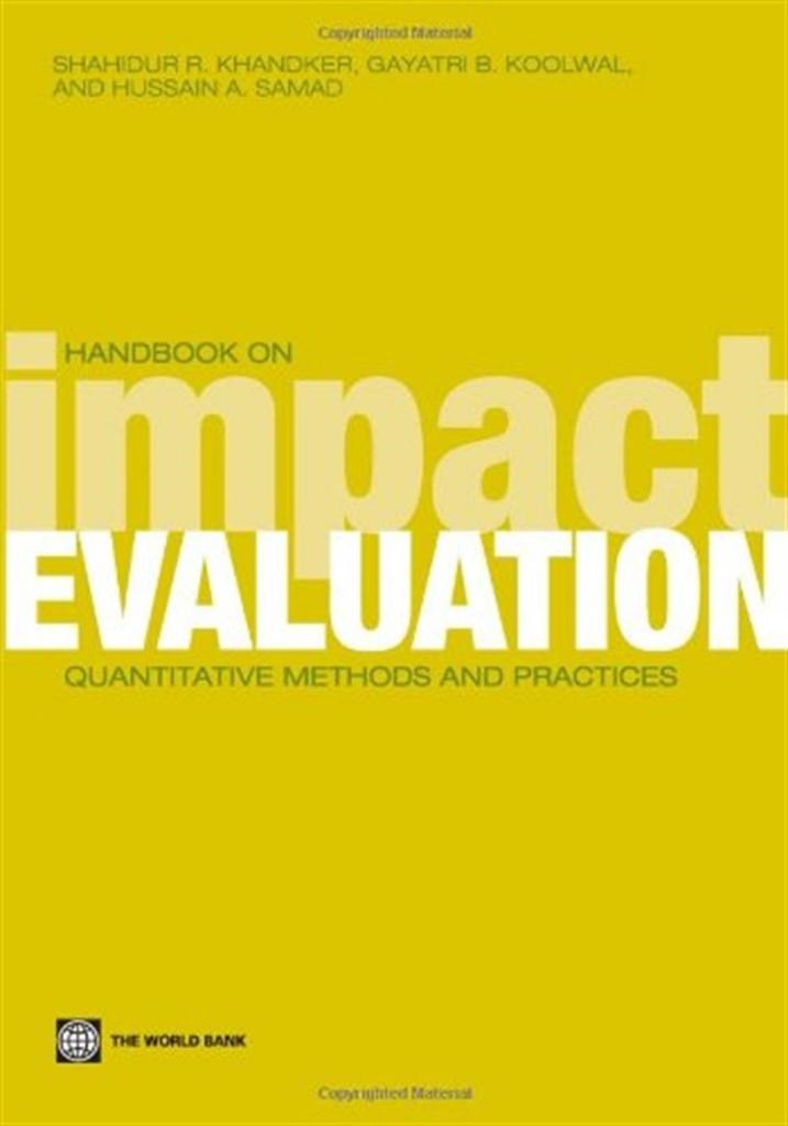 handbook on impact evaluation (khandker, koolwal, samad)