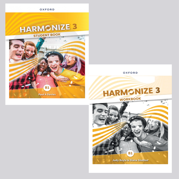 Harmonize Level 3: Student Book and Workbook ( Downloadable CD li versiyon – Online KOD YOKTUR )
