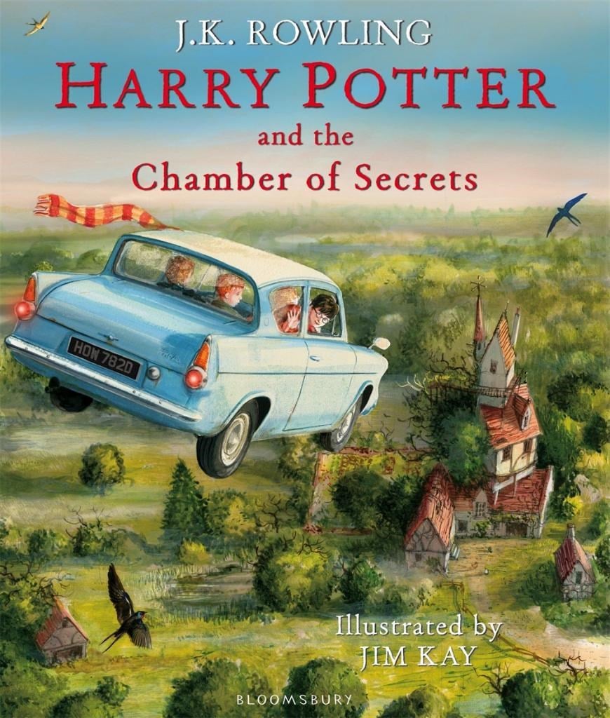 Harry Potter and the Chamber of Secrets: Illustrated Edition  J.K. Rowling  (Ciltli kapak/Hardcover-ingilizce)