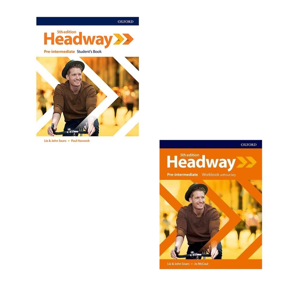 Headway 5th Edition Pre-intermediate Student's Book With Online Practice + Workbook  (Access Code VARDIR)
