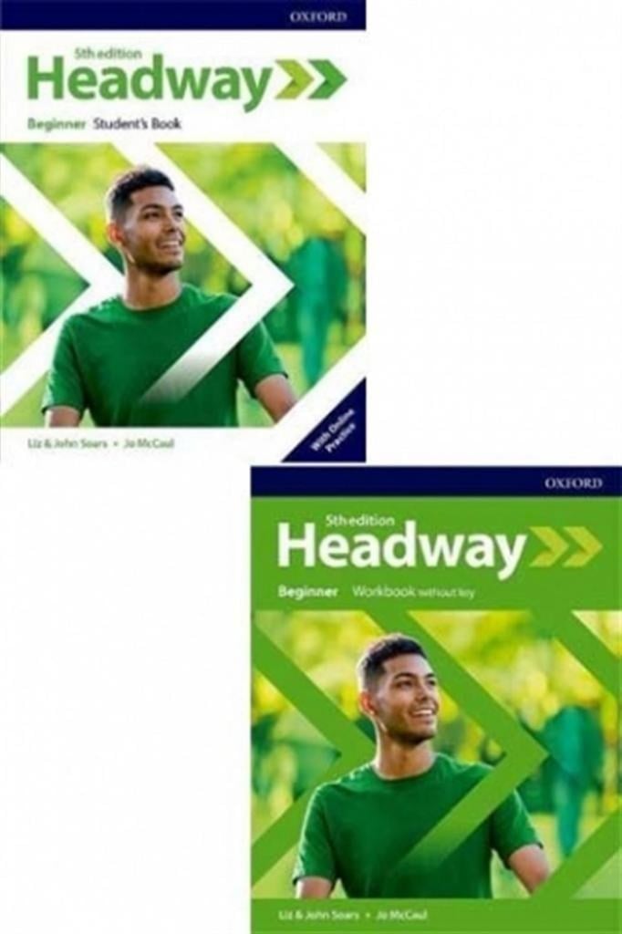 Headway Beginner Student's Book + Workbook + CD 5th Edition (KOD YOKTUR)