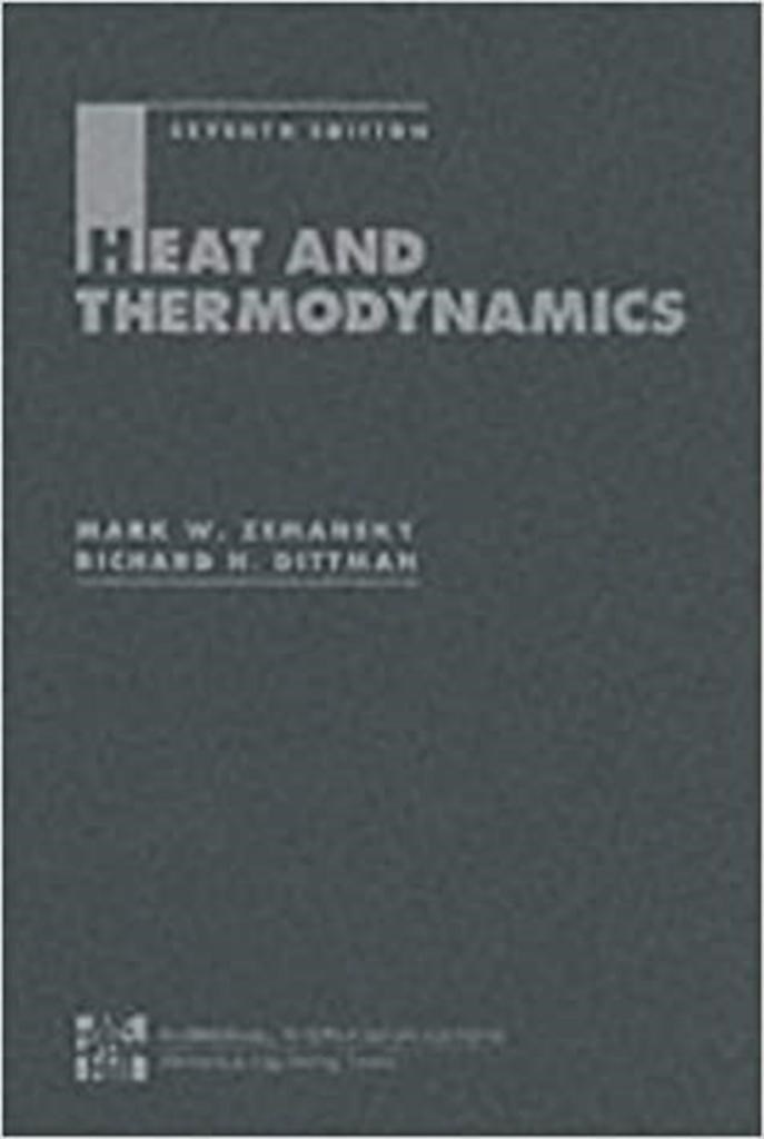 heat and thermodynamics 7th seventh (zemansky, dittman) 1996