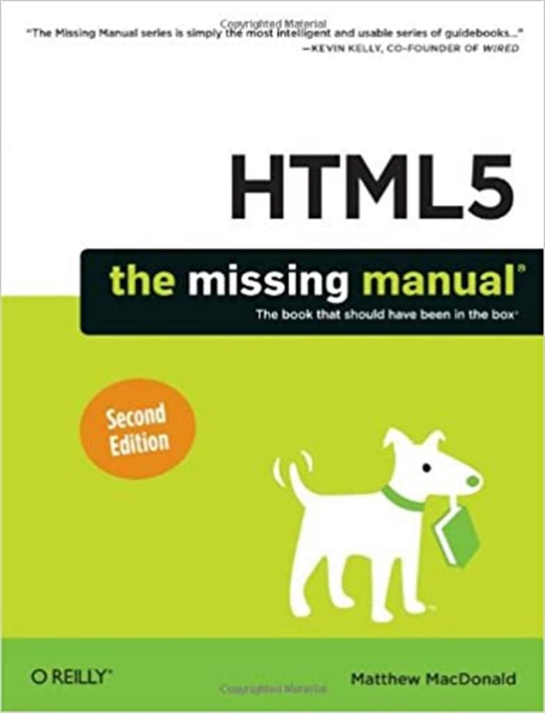 HTML5 the missing manual 2nd (macdonald)