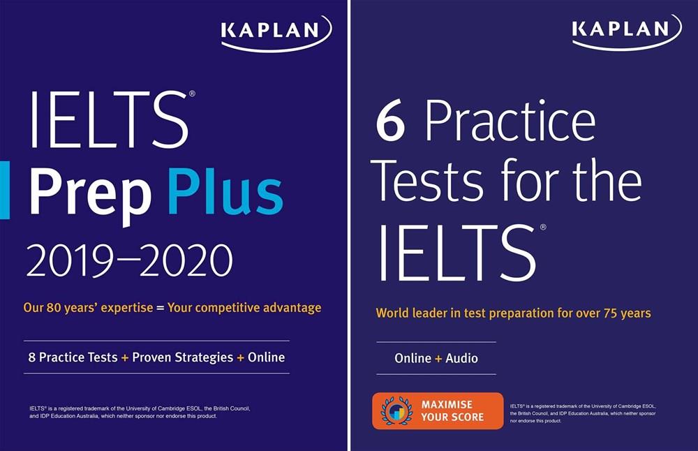 IELTS Prep Set: 2 Books KAPLAN Practise Tests