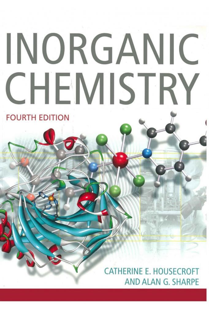 inorganic chemistry 4th (catherine housecroft, alan sharpe)