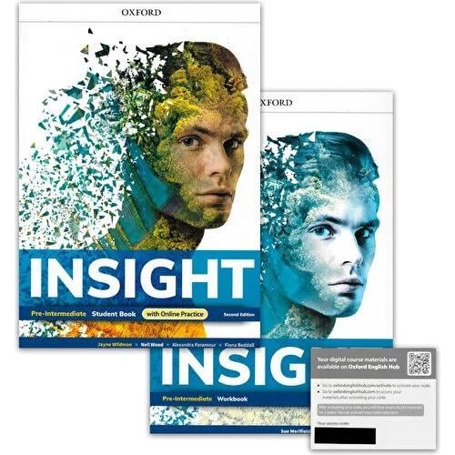 Insight Pre-intermediate Student Book with Online Practice + Workbook 
