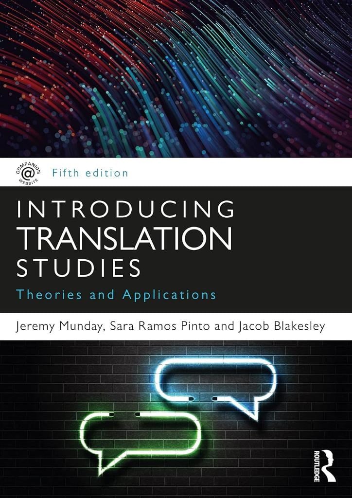 Introducing Translation Studies 5th Edition Jeremy Munday