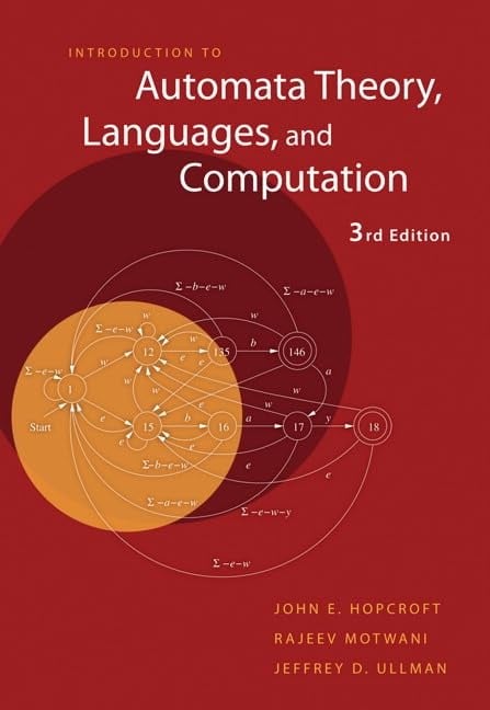 Introduction to Automata Theory, Languages, and Computation 3rd Edition John Hopcroft