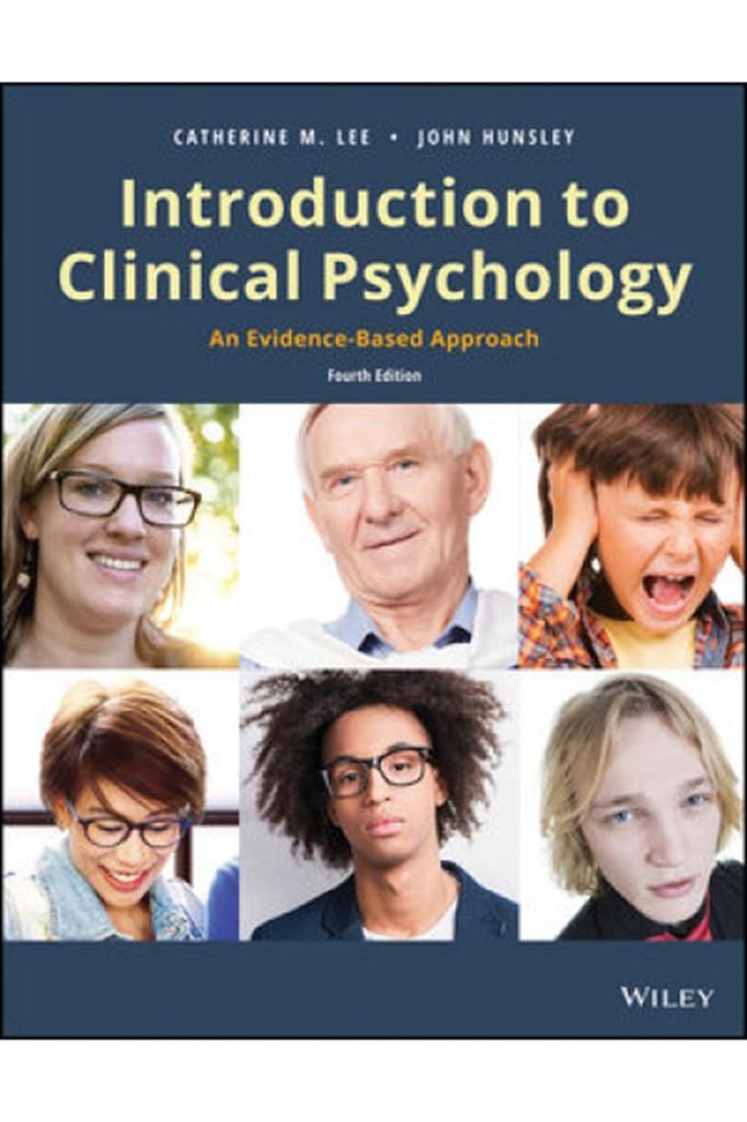 introduction to clinical psychology (hunsley, lee)