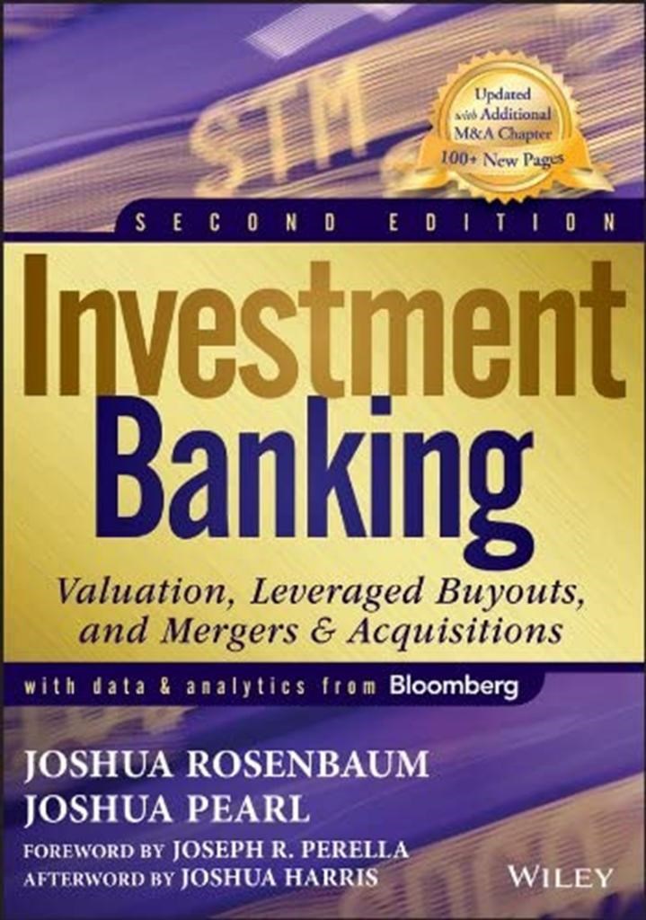 investment banking (joshua rosenbaum, jashua pearl)