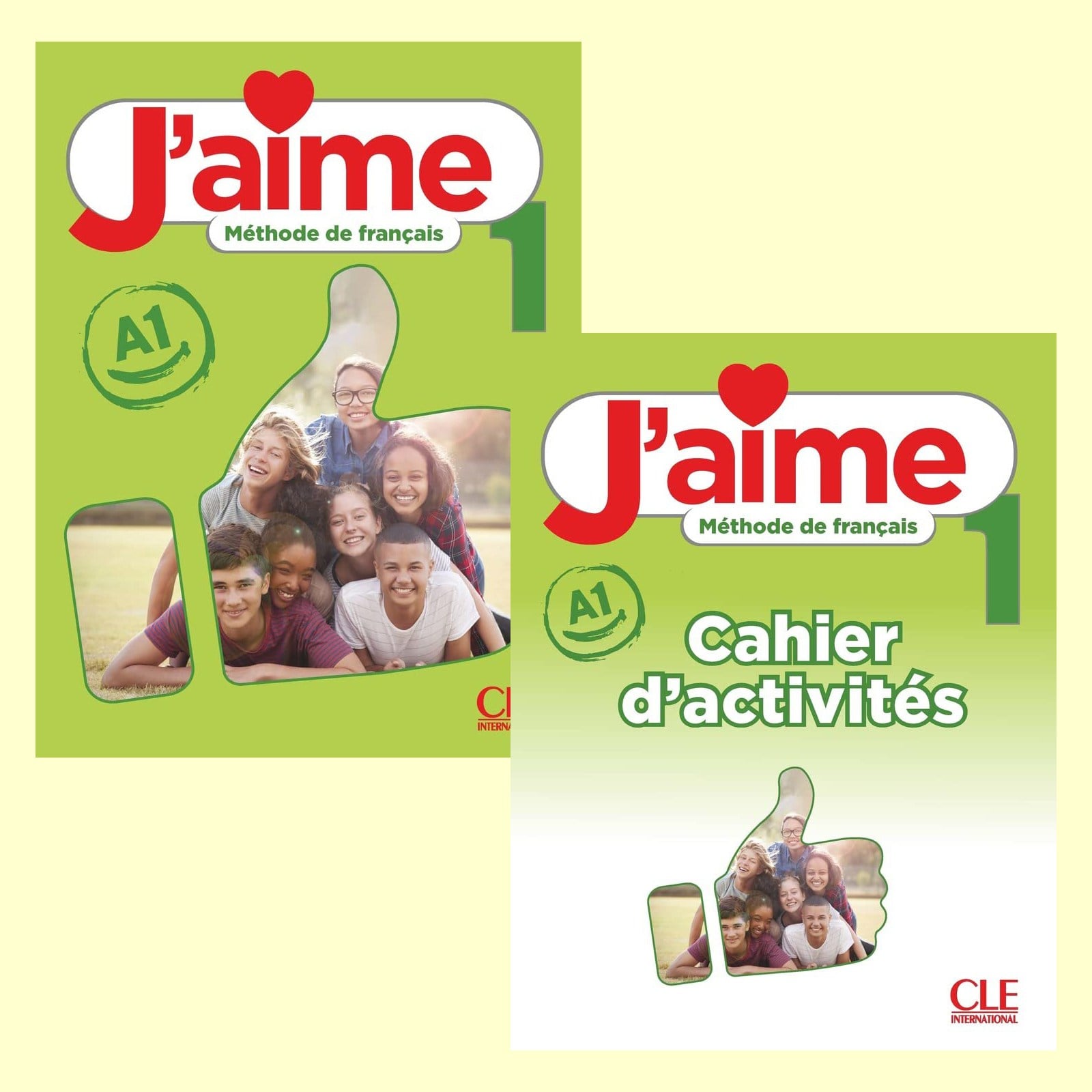 J'aime niveau 1 Livre + Cahier d'activités + Downloadable Audios-Videos