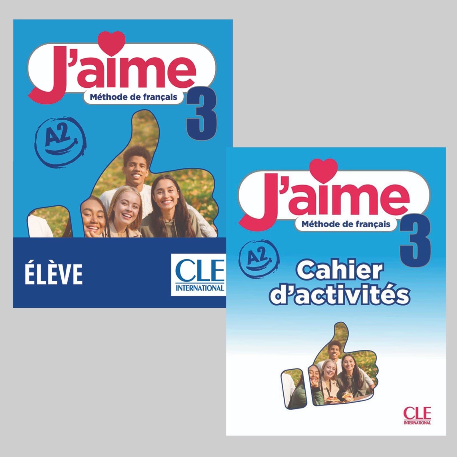 J'aime niveau 3 Livre + Cahier d'activités + Downloadable Audios-Videos