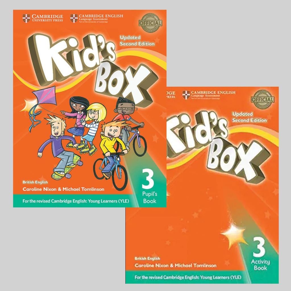 Kid's Box Level 3 Pupil's Book and Activity Book (2nd Second Ed. Updated) + CD