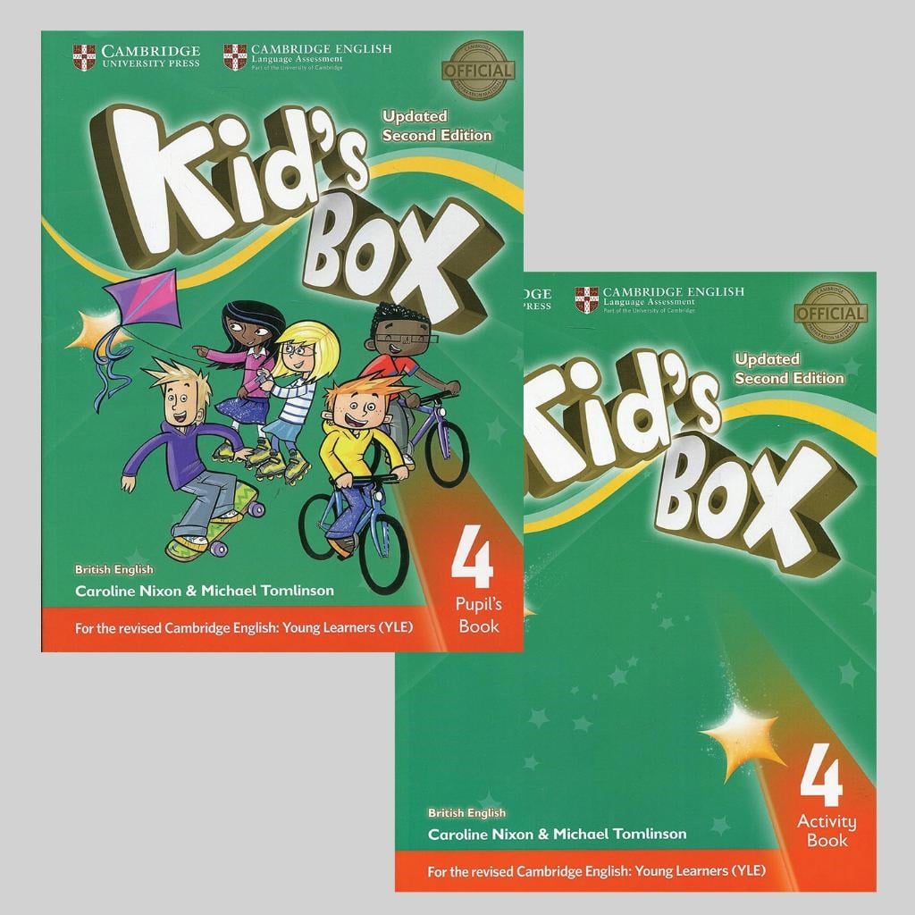 Kid's Box Level 4 Pupil's Book and Activity Book (2nd Second Ed. Updated) + CD