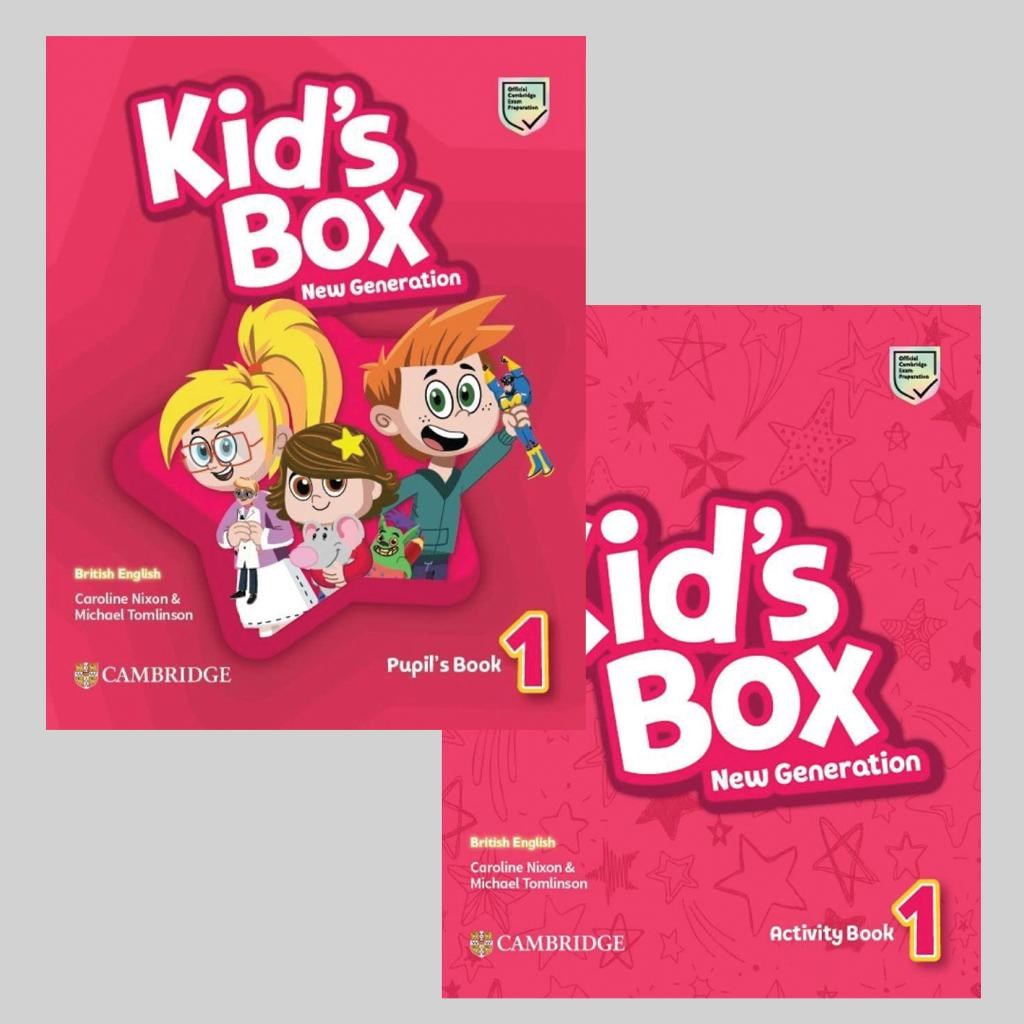 Kid's Box New Generation Level 1 Pupil's Book and Activity Book with Audio-Video CD (KOD YOKTUR)