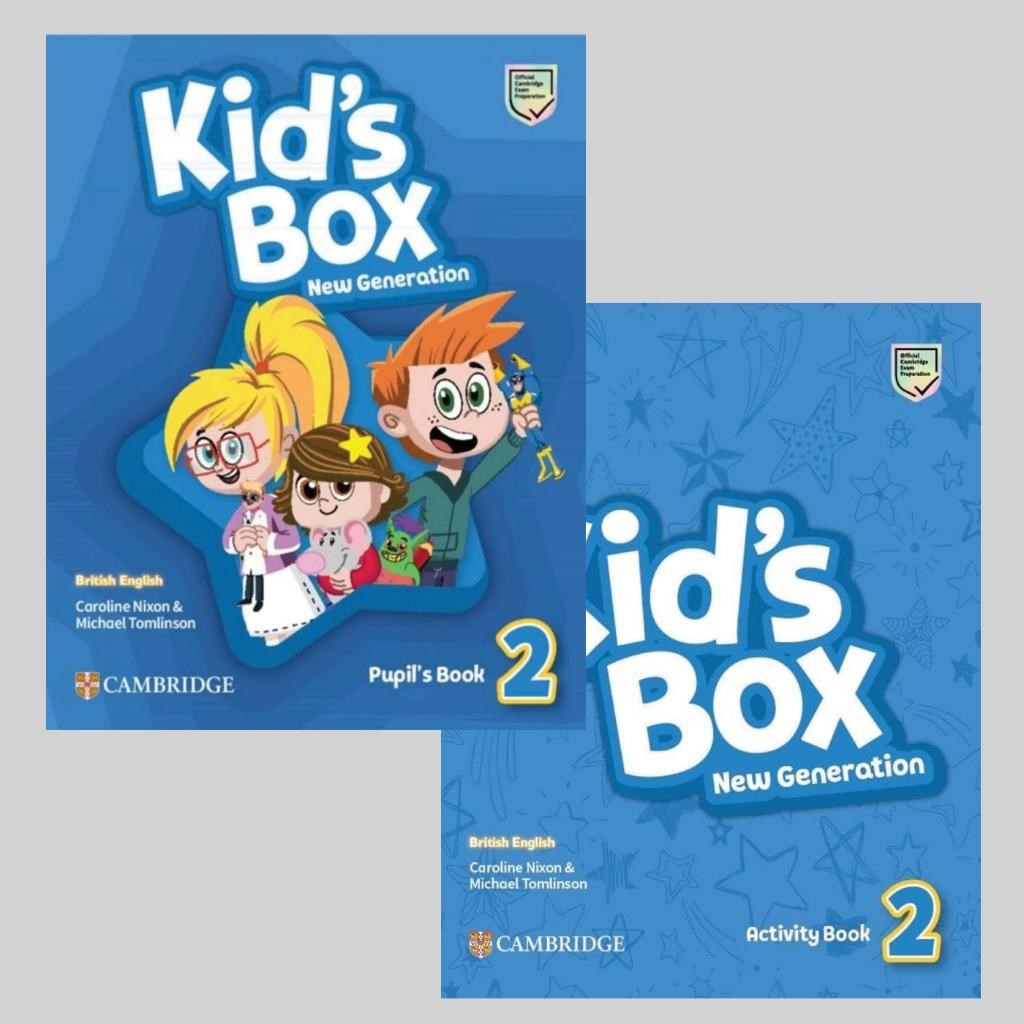Kid's Box New Generation Level 2 Pupil's Book and Activity Book with Audio-Video CD (KOD YOKTUR)