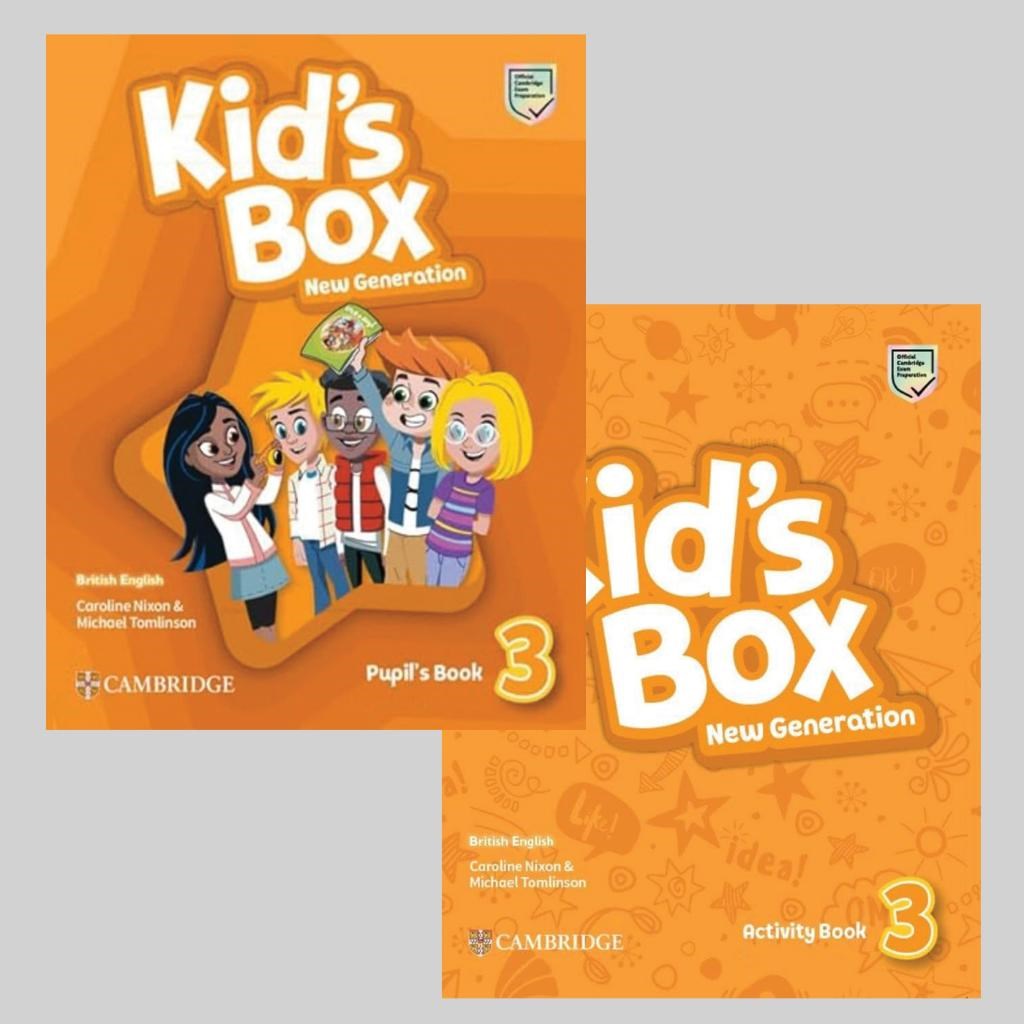 Kid's Box New Generation Level 3 Pupil's Book and Activity Book with Audio-Video CD (KOD YOKTUR)
