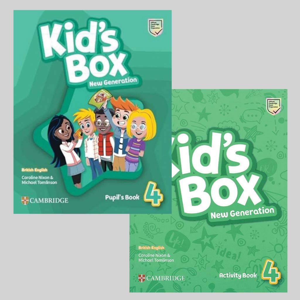Kid's Box New Generation Level 4 Pupil's Book and Activity Book with Audio-Video CD (KOD YOKTUR)