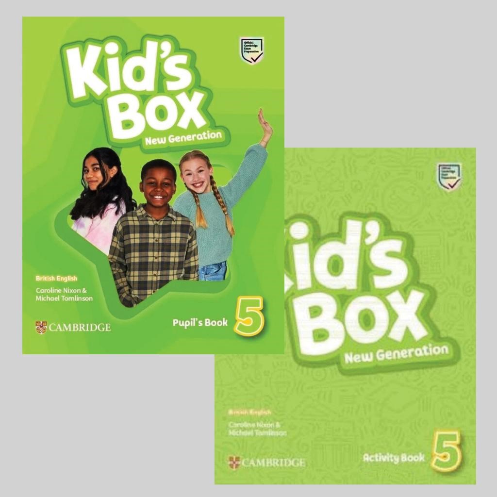 Kid's Box New Generation Level 5 Pupil's Book and Activity Book with Audio-Video CD (KOD YOKTUR)
