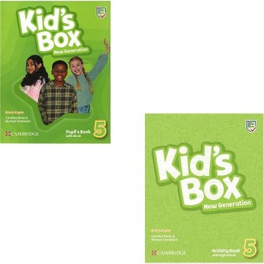 Kid's Box New Generation Level 5 Pupil's Book and Activity Book (Downloadable CD li versiyon – Online KOD YOKTUR)